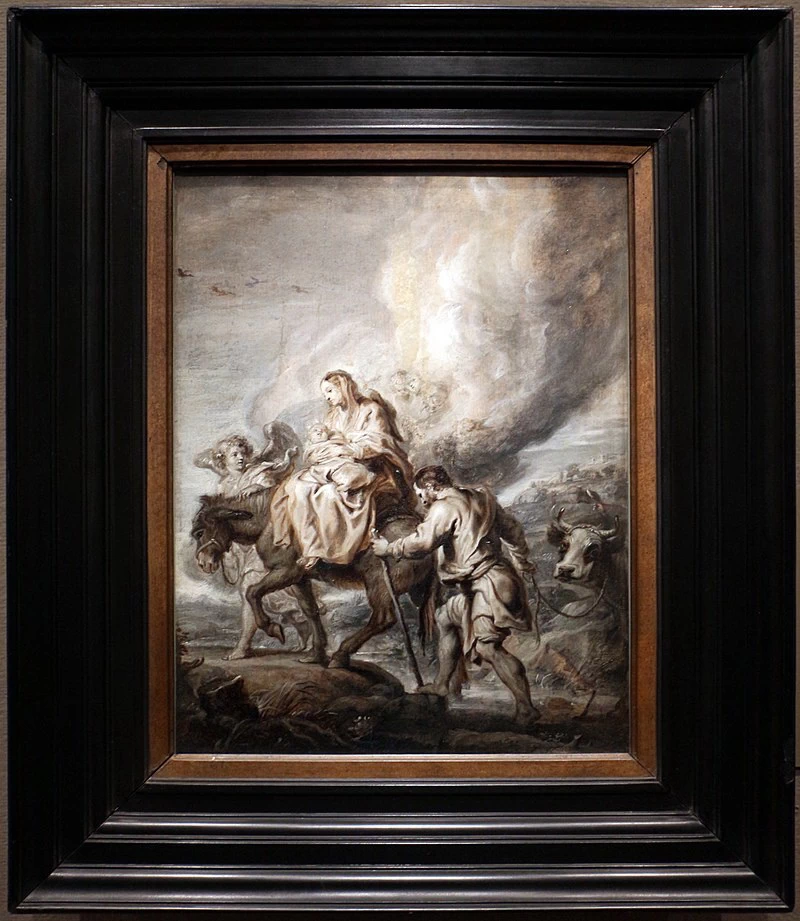 Fuga in Egitto - Art Institute of Chicago